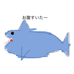 絵が下手な動物スタンプ