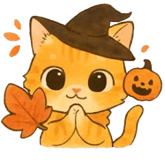 Four Seasons Cute Cat Stickers