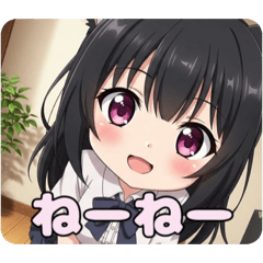 お家時間スタンプ(のりみ＆しろみ)