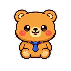 まるっこいクマ（お父さん向け）