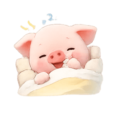 ぶたまる　毎日スタンプ