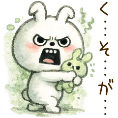 ピタうさぎゆるふわ軽い毒舌小バカ