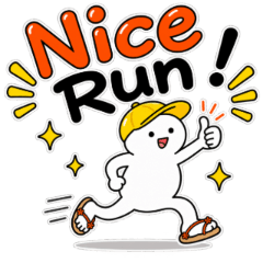 黄色い帽子の謎ランナー