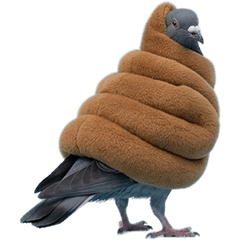 うんち鳩