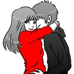 Manga couple in love 3