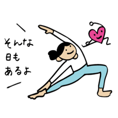 Yogaママム2❤️with ビアコとシンゾーくん