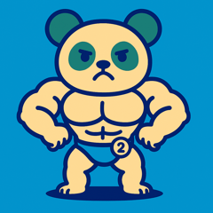Panda&#39;s Body Builder Contest.