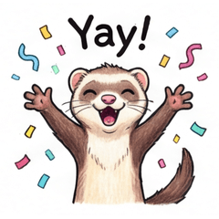 暴れん坊フェレットの日常