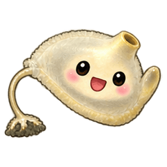 ふしぎな形 ふうせんホヤ