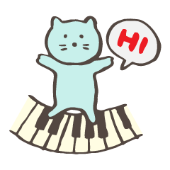ピアノ猫にゃっぴ