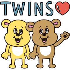 twins☆スタンプ