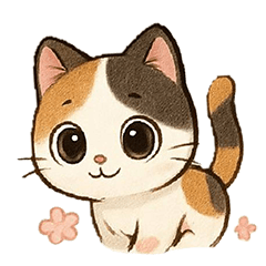 CALICO CAT - TAM (IMAGE V.01)