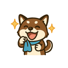 Lovable Shiba Dog Stickers Vol