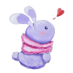 Muni the Gray Bunny ムニ・グレーのうさぎ