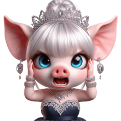 Little Pig Wants to Be a Beauty Queen/NW