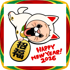 しょーちゃんの年賀状2026