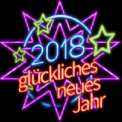 [artshop] 2018 Happy New.Year! Neon (de)
