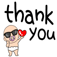 【デカ文字】おしゃぶりベビー6