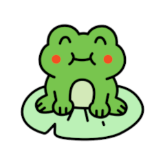 毎日の癒しカエル