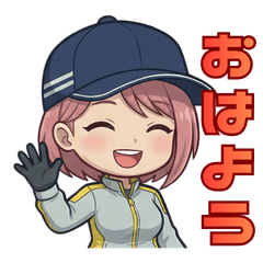 工場で働く女の子　てんぷらちゃんA