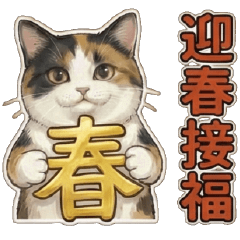 White cat ball New Year's Quotes