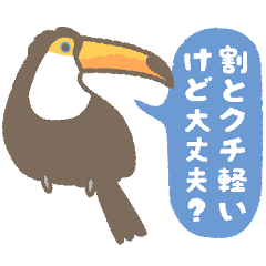 個性豊かな鳥さんたち