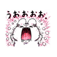 限界うさぎ。圧強め