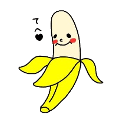 BANANA etc. Sticker