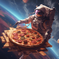 宇宙ピザ-Space Pizza-