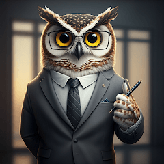 フクロウ経理部長の日常