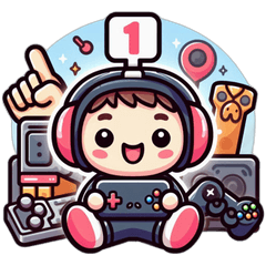 ゲーマー必見！かわいいゲームカートゥーン