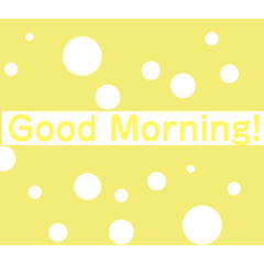 Positive words with dots