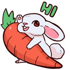 Squirrel rabbit Carrot