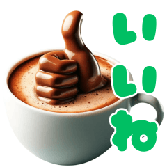 【カフェモカ】チョコで伝えるメッセージ