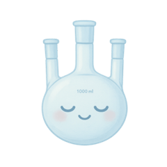 実験器具スタンプ（文字無し）1