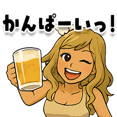 酔っ払い女子