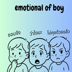 emotional of boy