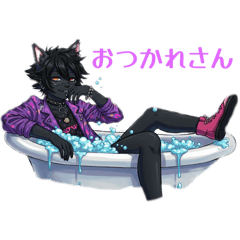 ギャル男になりたい黒猫のクロヲ