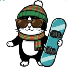 保護猫ミラ：冬のクールな毎日