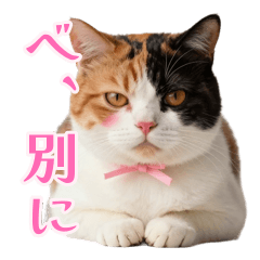 情緒がバグった三毛猫彼女