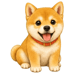 柴犬すずちゃんです♪