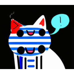 Cat Message Stickers 1