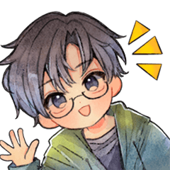 きこにいスタンプ（文字有）