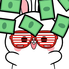 Funny Rabbit 7 : Pop-up stickers