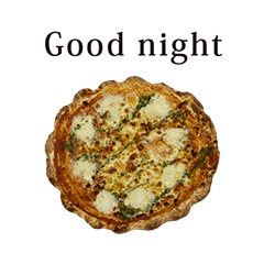 ピザ　チーズ　PIZZA　と　英語　English