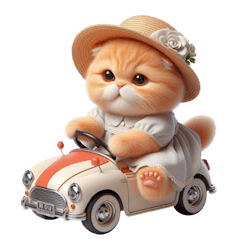 旅行服を着た子猫（NT） v.1