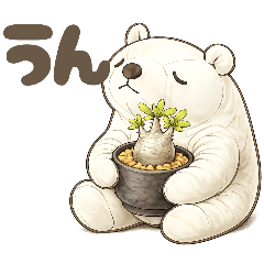 シロクマとグラキリス