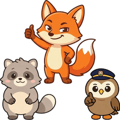 自転車青切符ルールスタンプ