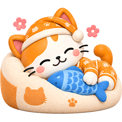 ミンタマにゃん無言スタンプ