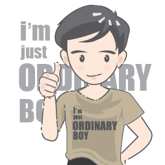 I&#39;m just an ordinary boy